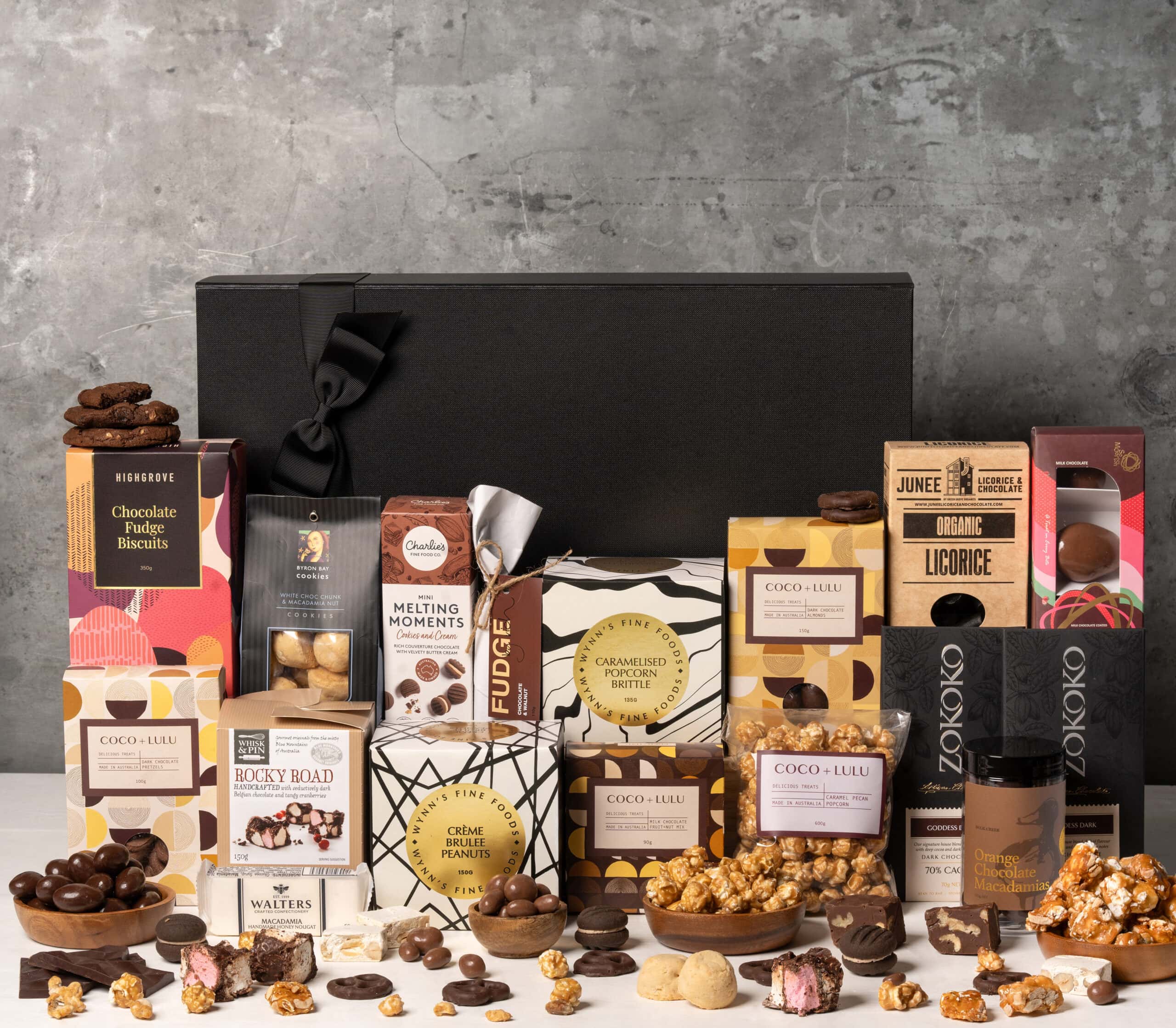Luxury Champagne and Chocolate Indulgence Gift Basket Hamper