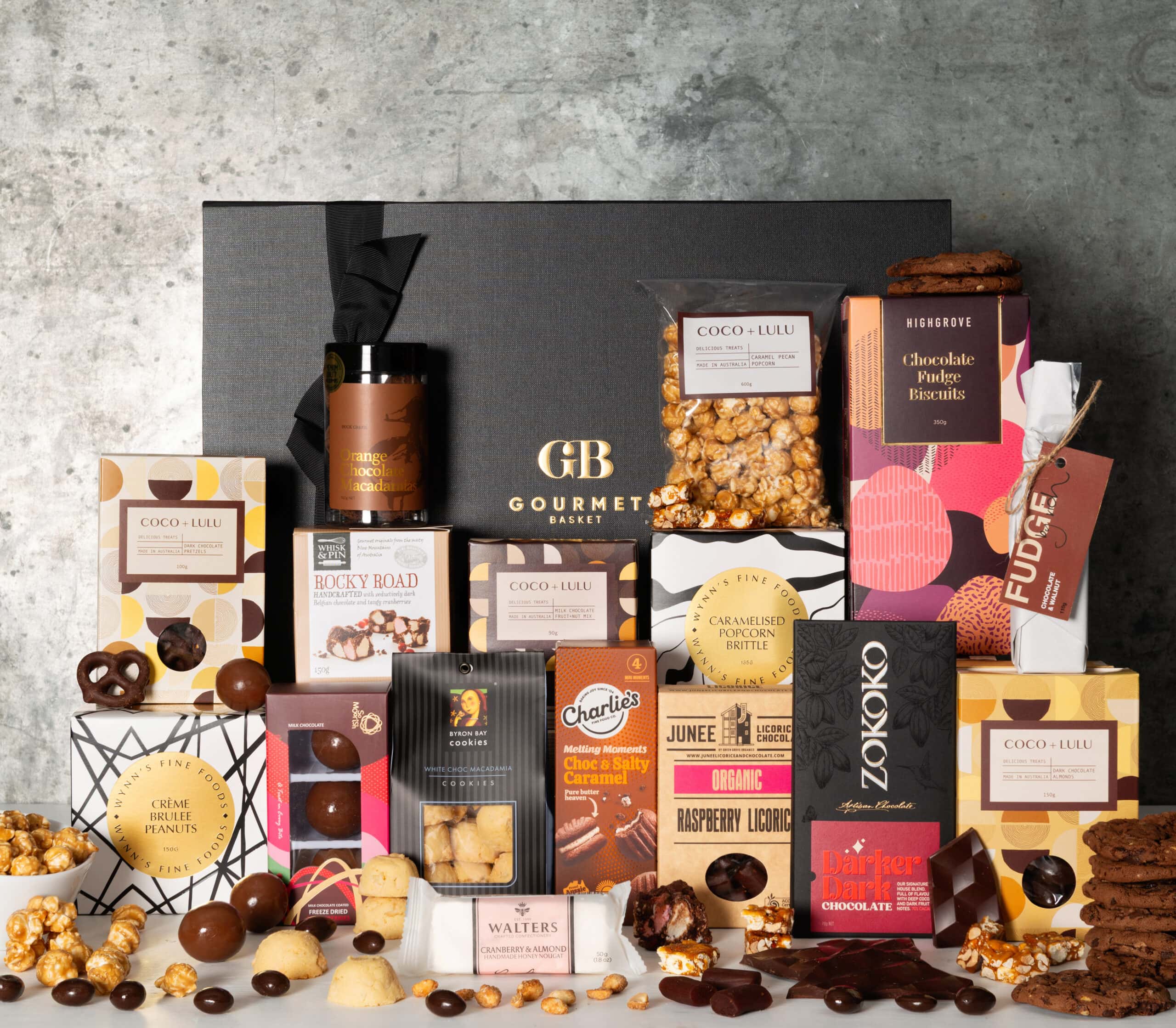 Luxury Champagne and Chocolate Indulgence Gift Basket Hamper