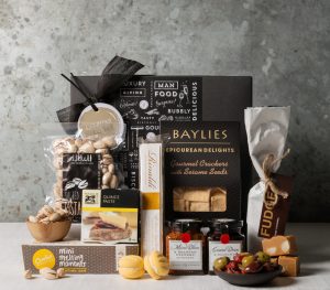 Boxed treats gift basket | Gift Hampers from Gourmet Basket. Gourmet food hamper. Food hamper delivery.