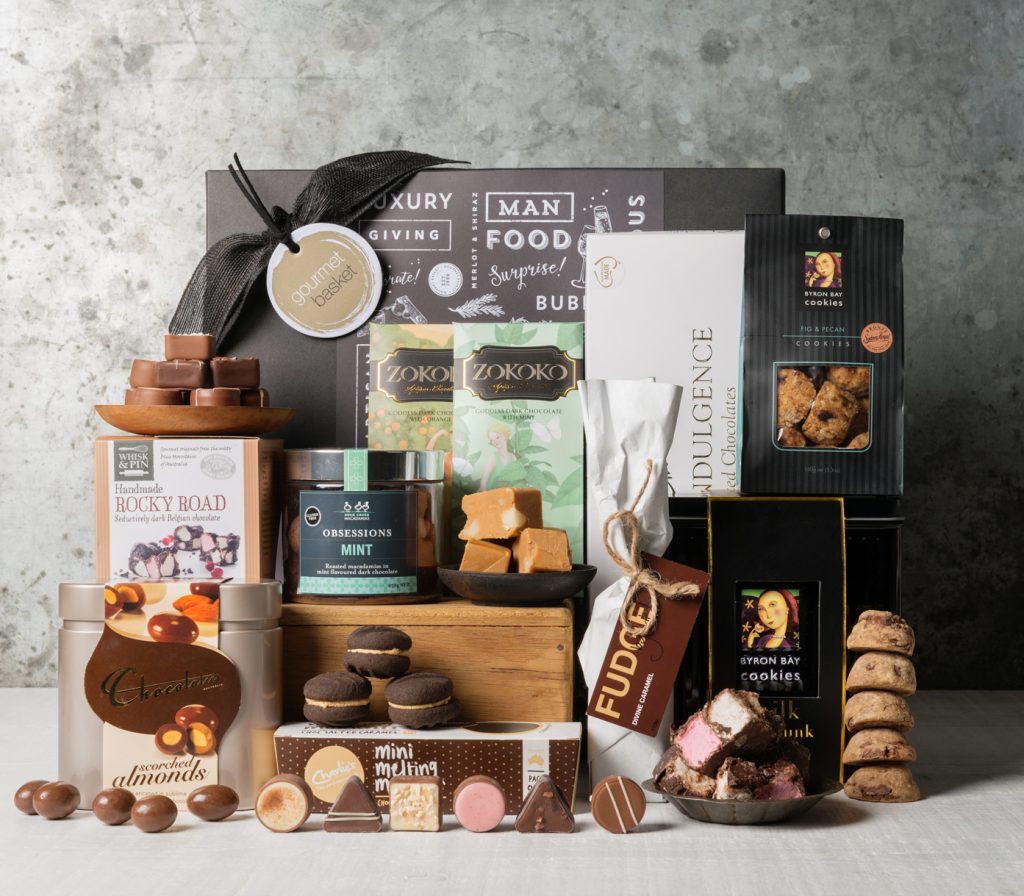 Gift for chocolate lover | Cookies and Chocolate galore from Gourmet Basket