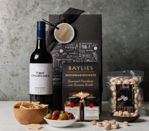 Shiraz and savoury gourmet food gift hamper