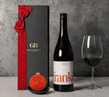 Christmas Shiraz and Cookie Hamper